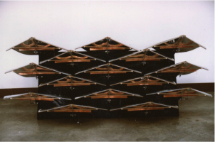Flock DATE - 1980 DISCIPLINE - Art MEDIUM – Kinetic sculpture and performance art STATUS – Displayed at the Ontario College of Art