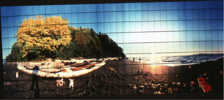 Wreak Beach DATE - 1982 DISCIPLINE - Art MEDIUM – Multi image panoramic photograph